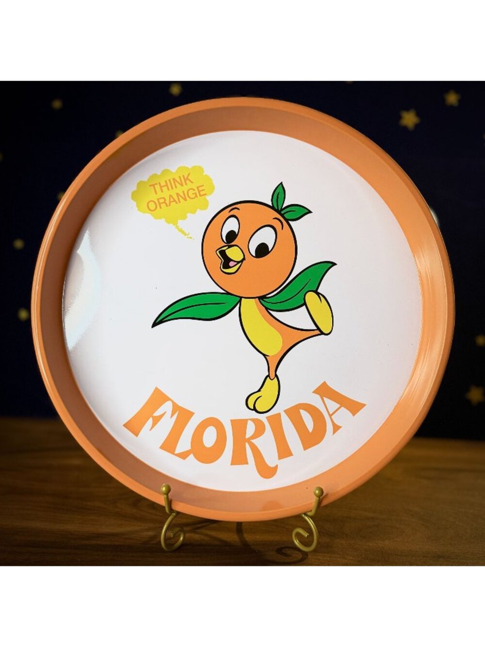Disney Orange Bird Florida Decorative Tin Plate | Disney Parks